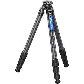 Leofoto LS-284CEXX Travel Tripod w/Built-in Leveling Head, Ranger Series, Carbon Fiber, 4 Leg Sections, Lightweight, Ball Head Optional (Tripod w/ 30mm Ball Head)