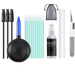 Complete Cleaning Kit for Apple AirPods and Bluetooth Earbuds - Includes Cleaning Pen, Charging Port Cleaner,Ensuring You Complete Headset Cleaning Tool Tool for Every Cleaning Task.