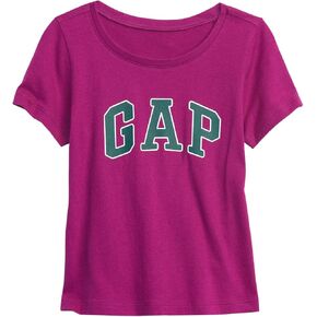 GAP Baby Girls' Short Sleeve Logo T-Shirt