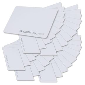 AlleTechPlus New Contactless 125kHz RFID Proximity ID Smart Entry Access Card for Access Control System (Pack of 100)