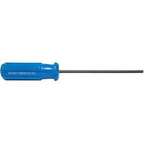 Benner-Nawman UP-B22 Security Driver, 5/32-Inch, Blue