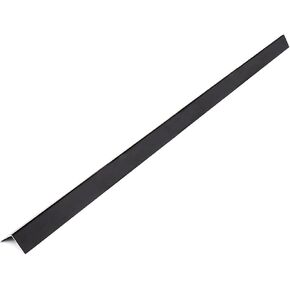 Aluminium Alloy Metal Corner Guards 10 Pcs Wall Corner Protector 1.6" x 1.6" x 48" Wall Corner Protection Decoration Black Pack of 10 Corner Guards 20 Ga/1 mm Thickness
