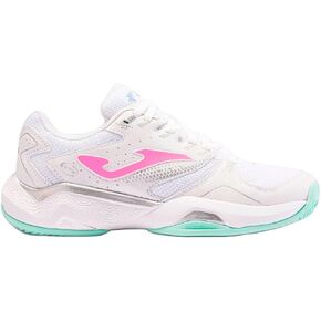 Joma Master 1000 Lady 2432 TM10LS2432C, Womens, White/Rosa, 6.5 US