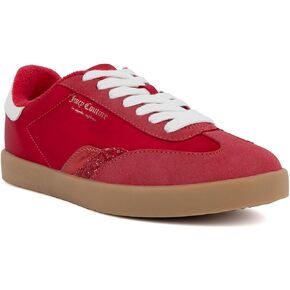 Juicy Couture Women's Lace-Up Fashion Sneaker Shoes – Classic Tennis Trainers for Casual, Comfortable Walking