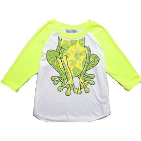 Become an Animal Super Soft ¾ Sleeve Raglan Tee for Baby, Infant + Toddler (0/6M-6T)