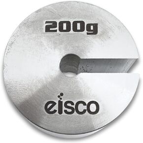 Slotted Mass Spare- Stainless Steel, 200g - Eisco Labs
