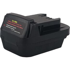 DW18ML DL18ML Adapter for Dewalt 20V Battery Convert to for Milwaukee 18V Battery, Compatible with 18V Tool for Milwaukee