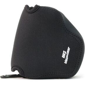 MegaGear Ever Ready Canon Camera Case Compatible with EOS Rebel T7, Rebel T100, Rebel T7i, Kiss X9i (18-55 mm), Rebel T6, Rebel SL1, Rebel T5i, 700D, 800D, 1300D, 2000D, Full Body Cover