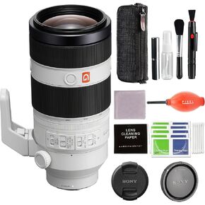 Sony FE 100-400mm F4.55.6 GM OSS (SEL100400GM) Camera Lens Bundle with Pixel Advanced Accessories Blower, Cleaning Kit | Sony 100-400mm