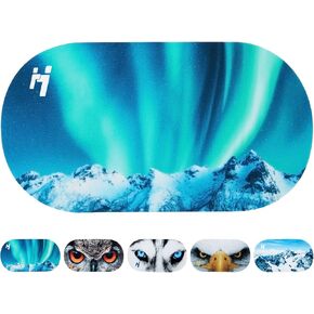 Hytiland Ski Goggle Cover Sleeve, Snowboard Goggles Microfiber Protective Lens Scratch Dust Protection for Alpine Touring