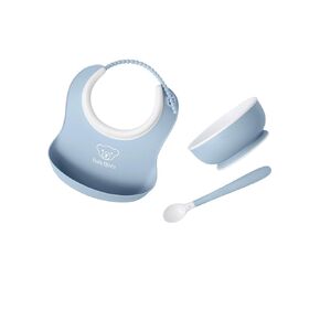 BabyBjörn Baby Feeding Set, 3 pcs, Powder Blue