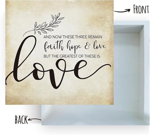 Inspirational Bible Verse All Of My Life In Every Season Wooden Box Sign Psalm 118:14 Rustic Scripture Wood Block Plaque Box Sign for Home Office Shelf Table Decoration, Christian Gift in Saudi Arabia