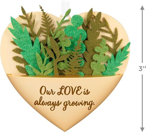 Hallmark Keepsake Christmas Ornament 2024, Our Anniversary, Metal, Gift for Couple in Saudi Arabia