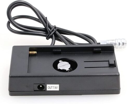 محول لوحة إمداد الطاقة لكاميرا سوني NP-F970 بطارية BMPCC 4K (كابل مستقيم) in Kuwait