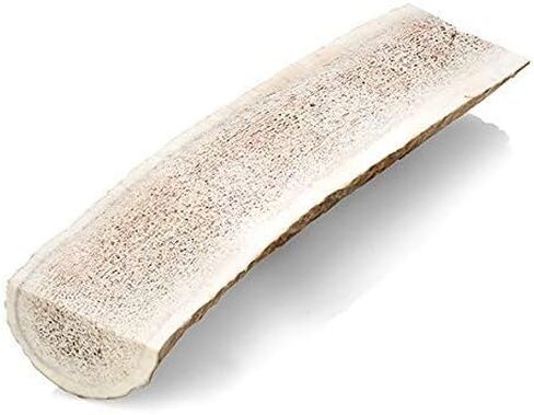 hotspot pets Premium Split Elk Antlers for Dogs - 7 Inch Large Dog Chews (2 Pack) Made in USA -Naturally Shed Antler Bone for Large Breed Chewers -Promotes Natural Dental Hygiene in Kuwait