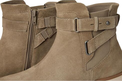 حذاء الكاحل Zylah Faye للسيدات من Clarks، جلد سويدي داكن، 5 in Kuwait