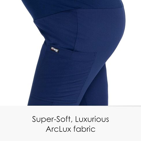 BARCO Grey's Anatomy Scrubs - Lilah Maternity Scrub Pant for Women, Knit Waistband All-Day Comfort Women's Scrub Pant in Saudi Arabia
