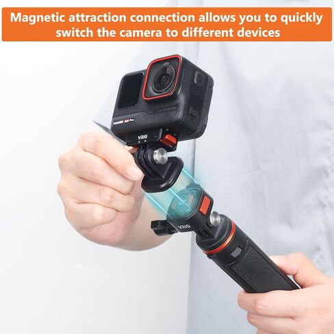 VRIG Claw Mini Quick Release Plate Camera Mount Adapter with 1/4" Screw, for Cameras, Tripod, Monopod, Stabilizer in Kuwait