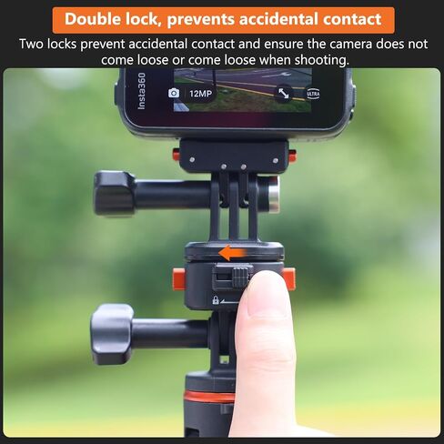VRIG Claw Mini Quick Release Plate Camera Mount Adapter with 1/4" Screw, for Cameras, Tripod, Monopod, Stabilizer in Kuwait