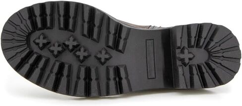 حذاء JBU نسائي Rd بمقدمة مستديرة تشيلسي بسحاب كاجوال وكعب متوسط ​​للكاحل 2-3 بوصة - بني in Kuwait