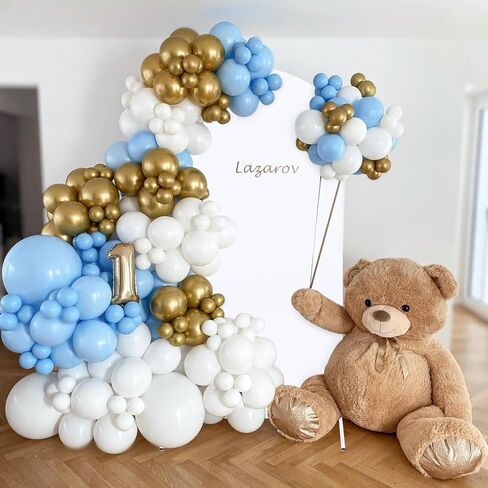 البيج قوس خلفية يغطي 6.6FT كيارا خلفية غطاء الزفاف قوس غطاء للطفل دش حفل عيد الميلاد الزفاف قوس حامل الزينة in Kuwait