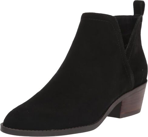 حذاء Fallila Bootie للسيدات من Lucky Brand للكاحل، أسود، 7 عرض in Saudi Arabia