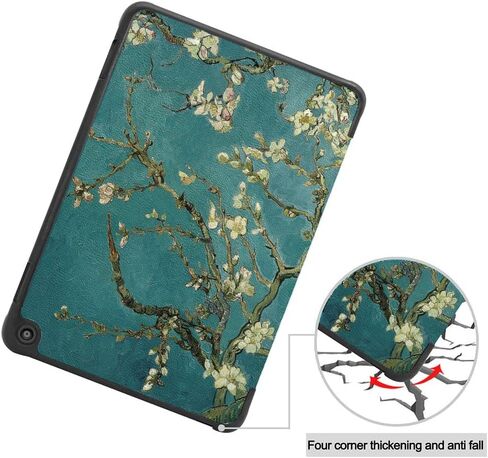 Tablet Case Fits 8 inch Tablet,Slim Soft TPU Back Smart Magnetic Stand Protective Cover,[Sleep/Wake](2022/2020 Release)(Incompatible with iPad Samsung),Grey in Saudi Arabia
