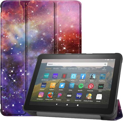Tablet Case Fits 8 inch Tablet,Slim Soft TPU Back Smart Magnetic Stand Protective Cover,[Sleep/Wake](2022/2020 Release)(Incompatible with iPad Samsung),Grey in Saudi Arabia