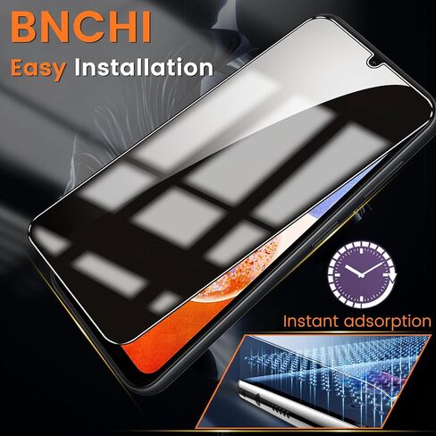BNCHI 3+3 Pack Privacy Screen Protector for iPhone 12 Mini 5.4-Inch, 3 Pack Private Anti Spy Tempered Glass with 3 Pack Camera Lens Protector, 9H Hardness, Case Friendly in Saudi Arabia