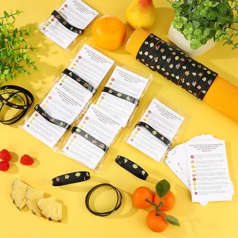 25 Set Fruits of the Spirit Christian Gifts Holy Week Gift Silicone Bracelets Bible Cards and Bags Church Gifts Sunday School Supplies Religious Stocking Stuffers Classroom Prizes for Kids in Saudi Arabia