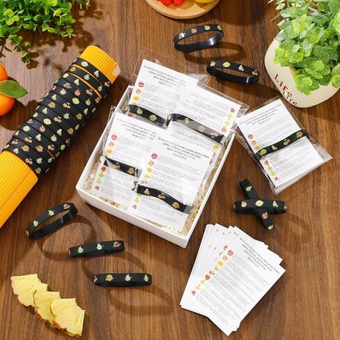 25 Set Fruits of the Spirit Christian Gifts Holy Week Gift Silicone Bracelets Bible Cards and Bags Church Gifts Sunday School Supplies Religious Stocking Stuffers Classroom Prizes for Kids in Saudi Arabia