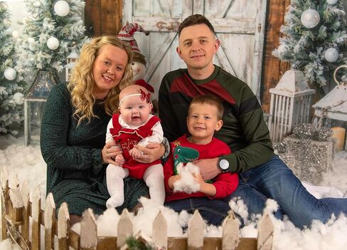 Kate Christmas Photography Backdrop Winter Snow Tree Party Decoation Background Xmas Barn Door Kids Photo Booth Props, 7x5ft in Saudi Arabia