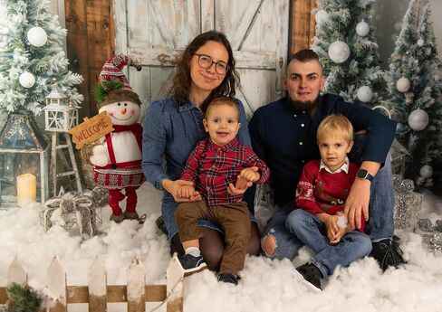 Kate Christmas Photography Backdrop Winter Snow Tree Party Decoation Background Xmas Barn Door Kids Photo Booth Props, 7x5ft in Saudi Arabia