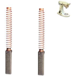 2 PCS W10380496 Carbon Brushes for KitchenAid Mixers 9706416 W10260958 WPW10380496 PS3495098 AP5178083 [Reliable Performance] [Easy Installation], W10380496 Motor Replacement Part