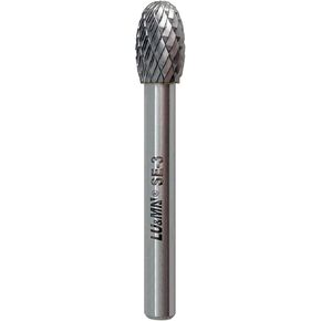 SD-3 Tungsten Carbide Burr Rotary File, Double Cut Ball Burs, 1pc