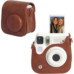 CAIYOULE Camera Case for Fujifilm Instax Mini SE/7+/7s/7c Instant Film Camera Protective Bag with Adjustable Shoulder Straps，No Camera，Blue and Purple in Kuwait