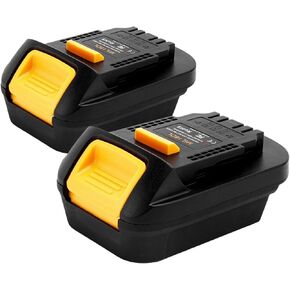 M18 Adapter for Milwaukee to for DeWalt Tool,for Milwaukee M18 18V Lithium Battery Convert to for DeWalt 18V-20V Lithium Batteries, Converter MIL18DL Use for DeWalt 18V-20V Li-ion Cordless Power Tools