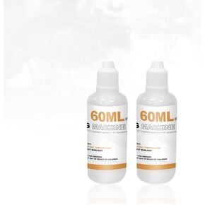 LENSGO Fog Machine Fluid,for LENSGO Smoke Machine,High Density 60ml×6 Bottles