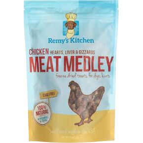 Remy’s Kitchen Chicken Meat Medley Freeze Dried Treats for Dogs and Cats