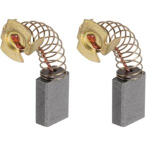 HARFINGTON 2pcs Carbon Brush 16mm x 10mm x 5mm Grinder Brush 303# Electric Motor Replacement Part Angle Grinder Cutting Machine Polisher Brushes for Repair Power Tools