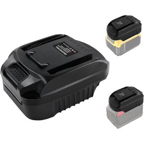 Adapter Use for Worx 20V Tools, Converter for Dewalt 20V 18V XR and for Milwaukee M18 18V Lithium Battery to for Worx 20V WA3520 WA3525 WA3575 WA3578 Power Tool Battery
