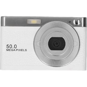 Digital Camera, 50 MP 1080P HD Autofocus, Vintage Digital Camera with 16X Zoom, Support Video and Photo Transfer, Playback, Fill Light, Slow Motion Function for Recording Life