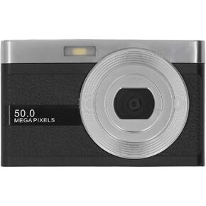 Digital Camera, 50 MP 1080P HD Autofocus, Vintage Digital Camera with 16X Zoom, Support Video and Photo Transfer, Playback, Fill Light, Slow Motion Function for Recording Life