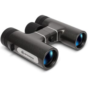 BRESSER Small Compact Binoculars for Adults and Kids, 8x24 Lightweight Mini Foldable Binoculars, Pocket Binoculars for Bird Watching, Sightseeing, Travel, Hiking, Opera Concerts, Football Games(Black)