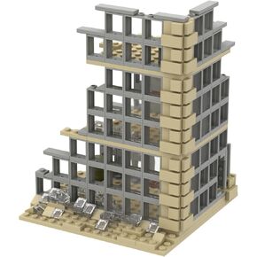 Military Base Building Brick MOC Models Military Bricks Battle Army Bases Defence Base Guard Tower Guns Weapons Toy for Kids 8 10 12 14 Years