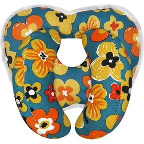XIGGA U-Shaped Banana-Shaped Two-in-One Pillow for Infant Travel Car Seat, Used to Support and Protect Your Baby Sleeping Strollers Pillows