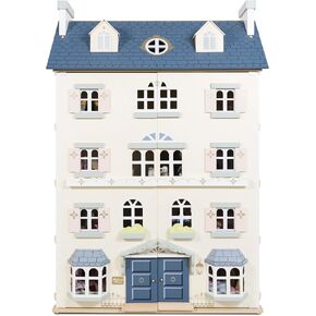 Le Toy Van - Palace House Large Wooden Doll House | Great As a Gift | 5 Storey Wooden Dolls House Play Set - Suitable for Ages 3+