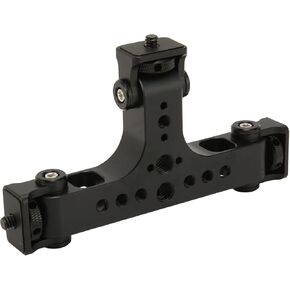 Triple Phone Holder Tripod Mount Adaptor | 180 Degree Tilt Head | Vlogging Live Streaming Tool for Camera, Phone, Light, Microphone | Multiple Phone Bracket to Tripod