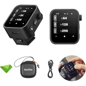 Godox X3 X3L X3-L Touchscreen TTL Wireless Flash Trigger for Leica Cameras, 2.4GHz Wireless, High-Speed Sync, OLED Screen Adjustable Brightness TTL Speedlight Transmitter for Leica Cameras