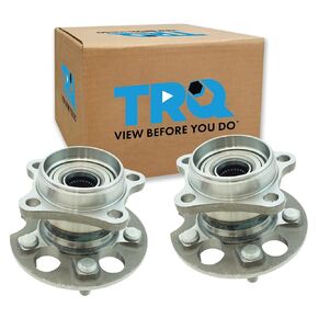 TRQ Rear Wheel Hub Bearings Assembly Set Compatible with 2013-2018 Acura RDX 2012-2016 Honda CR-V